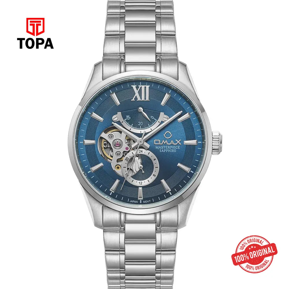 Omax OAOR005P46S Masterpiece Metal Band Men Watch - Topa