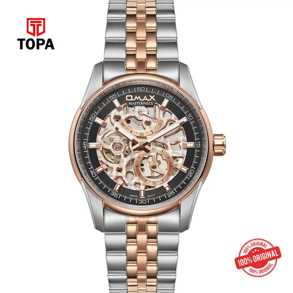 Omax OAOR025C2CI Masterpiece Metal Band Men Watch - Topa