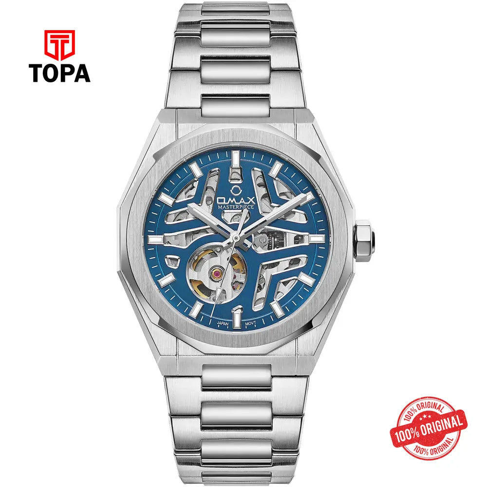 Omax OAOR027P46S Masterpiece Metal Band Men Watch - Topa