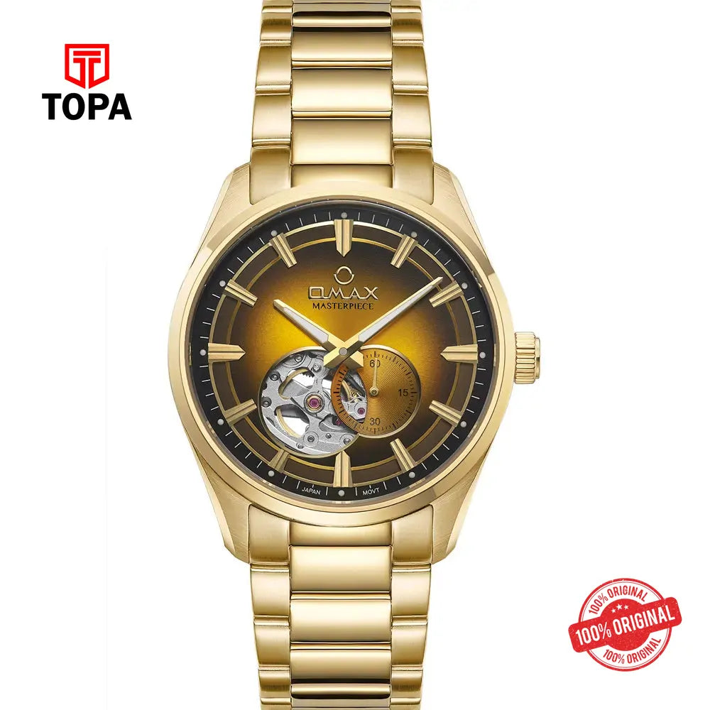 Omax OAOR035G11I Masterpiece Metal Band Men Watch - Topa