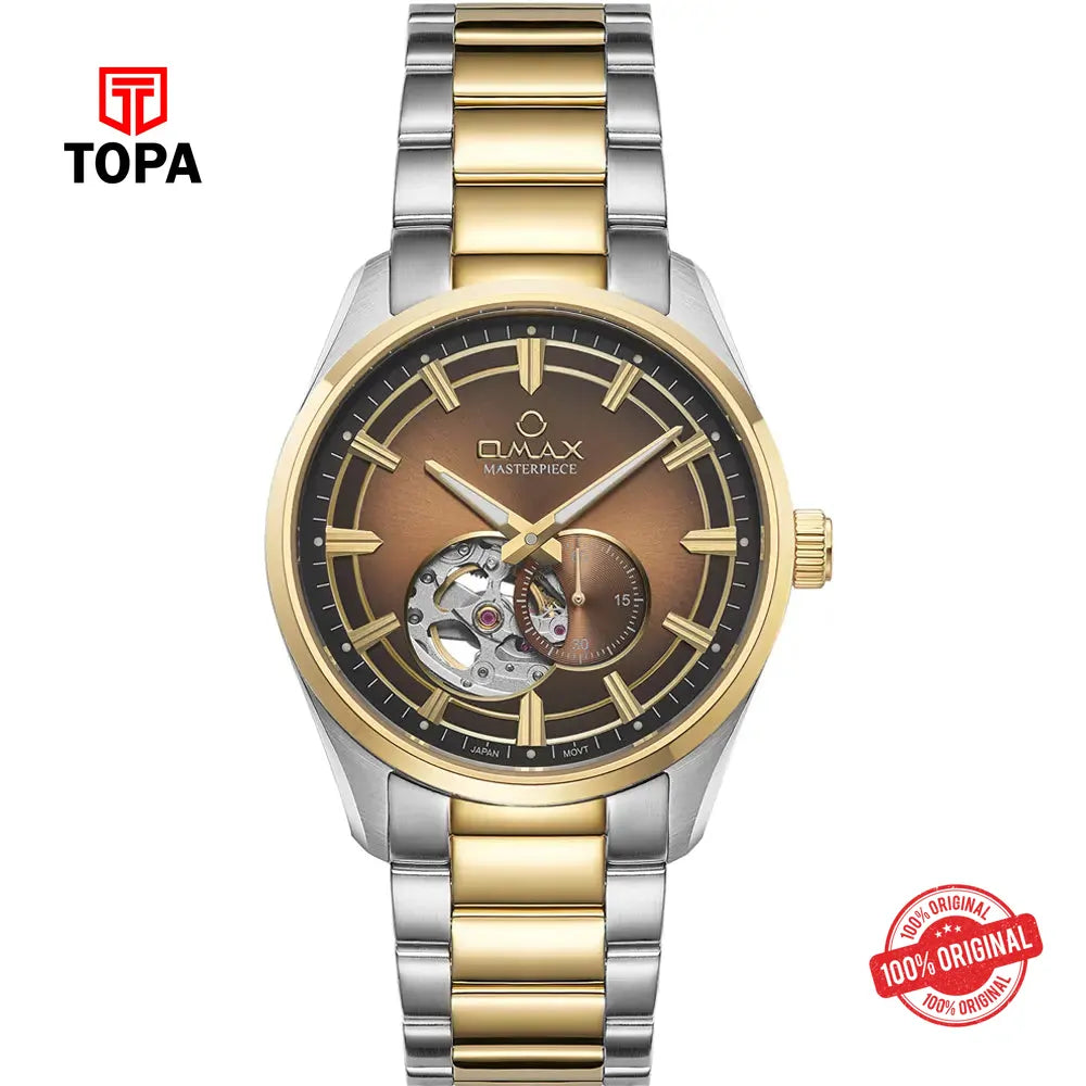 Omax OAOR035T5TI Masterpiece Metal Band Men Watch - Topa