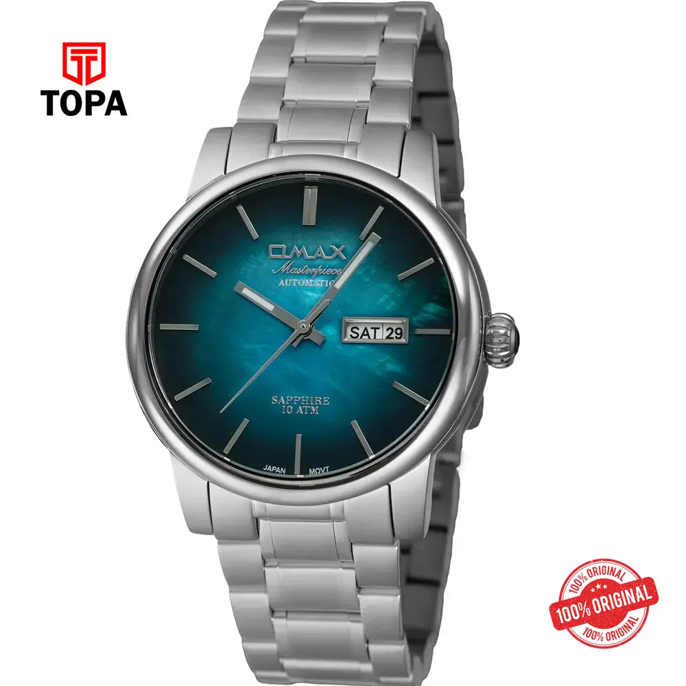 Omax OSA007P06I Masterpiece Metal Band Men Watch - Topa