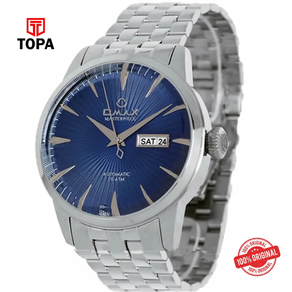 Omax OSA031P46I Masterpiece Metal Band Men Watch - Topa