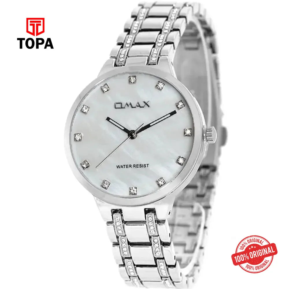 Omax OYY008I000 Metal Band Women Watch - Topa