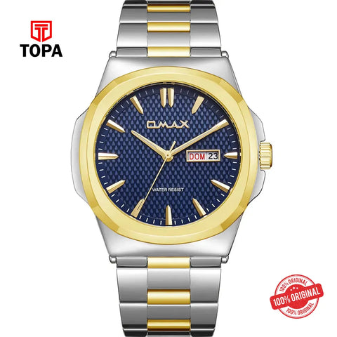 Omax SQ-AT001TJII Metal Band Men Watch - Topa