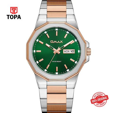 Omax SQ-AT003CDSI Metal Band Men Watch - Topa