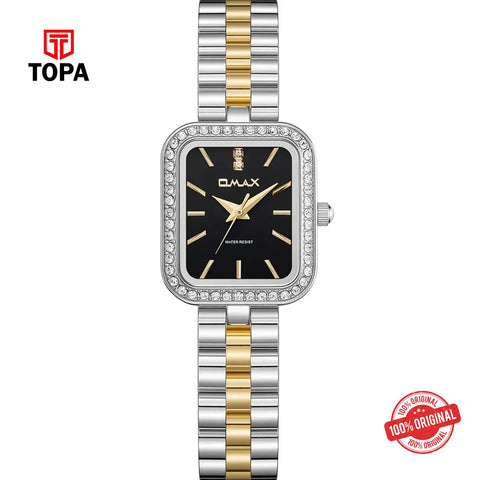 Omax SQ-CS004P23I Metal Band Women Watch - Topa