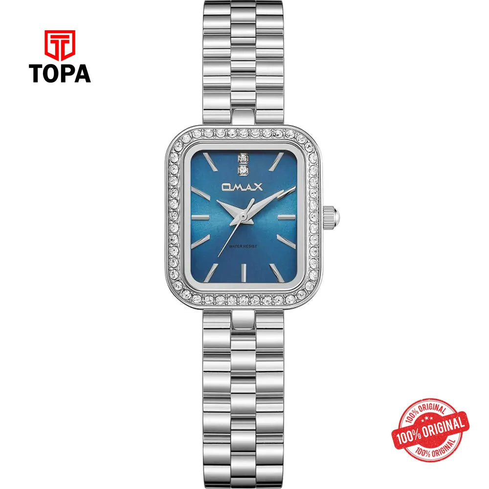 Omax SQ-CS004P43I Metal Band Women Watch - Topa
