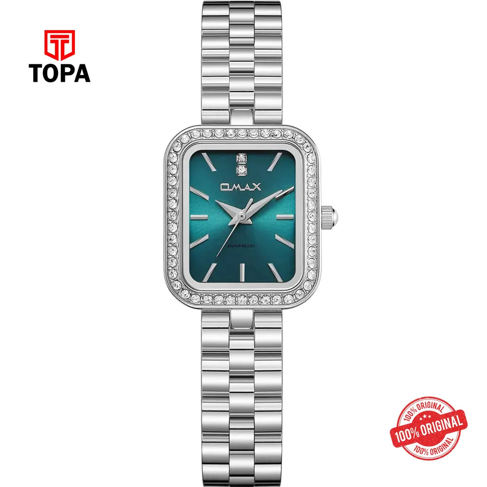 Omax SQ-CS004P63I Metal Band Women Watch - Topa