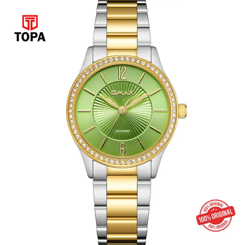 Omax SQ-CS006T0II Metal Band Women Watch - Topa