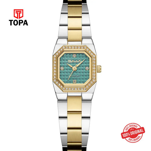 Omax SQ-CS010TTIS3 Metal Band Women Watch - Topa