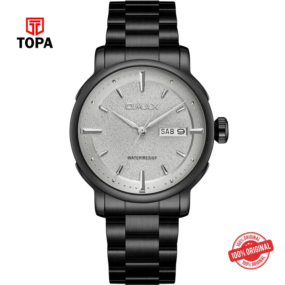 Omax SQ-DT001M02I Metal Band Men Watch - Topa