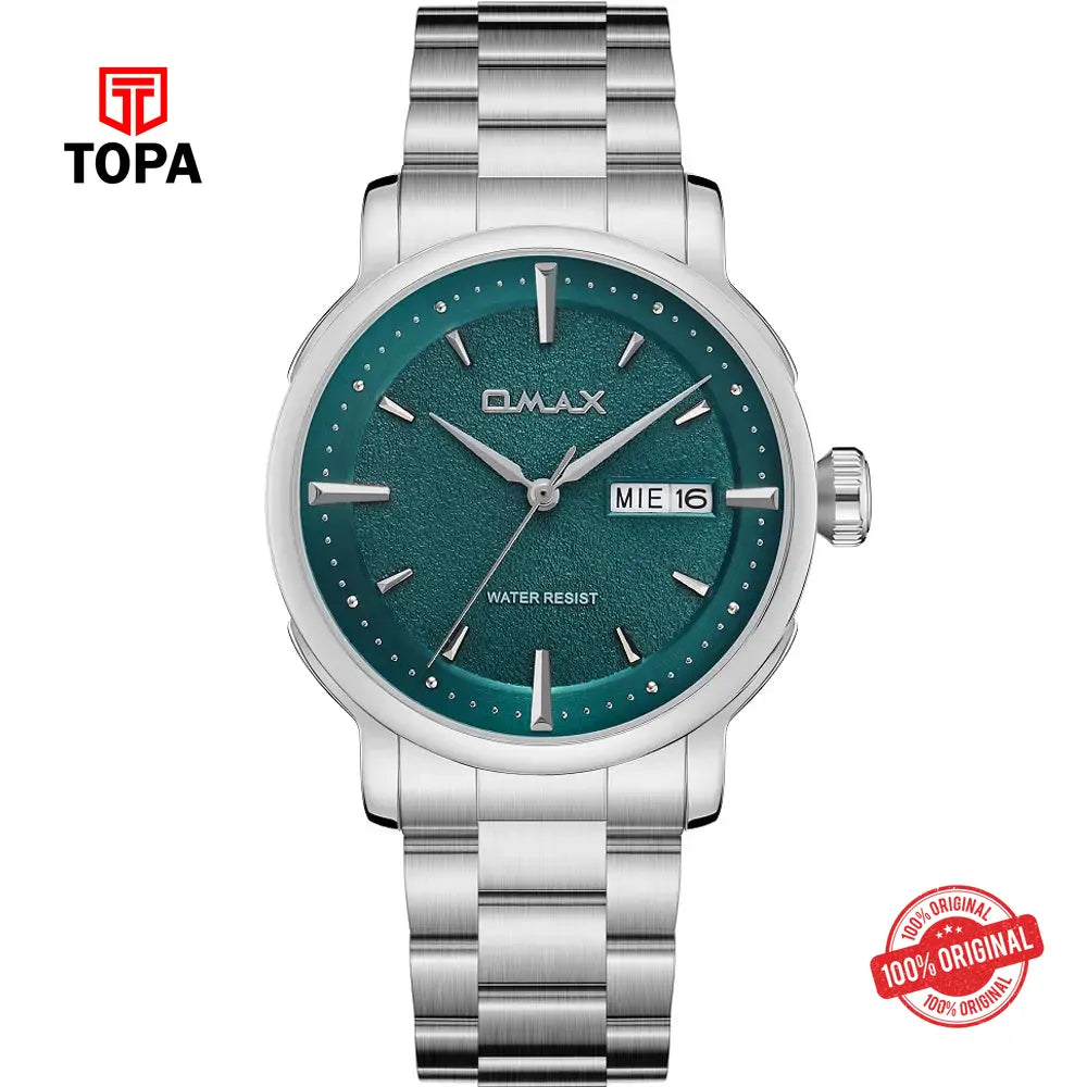 Omax SQ-DT001P63I Metal Band Men Watch - Topa