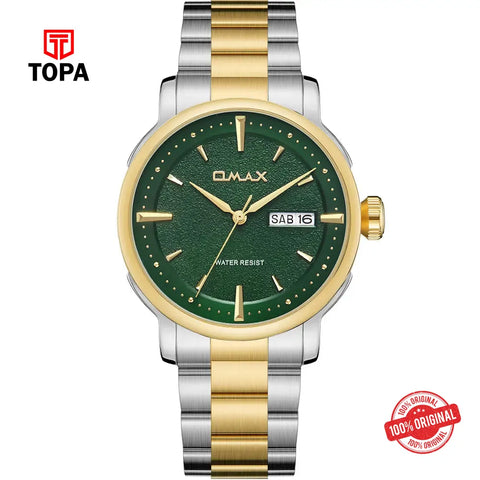 Omax SQ-DT001TDII Metal Band Men Watch - Topa