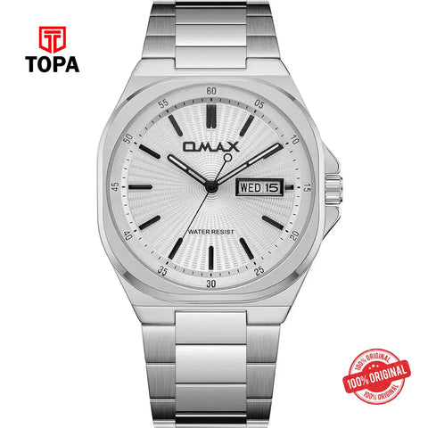 Omax SQ-DT003P33I Metal Band Men Watch - Topa