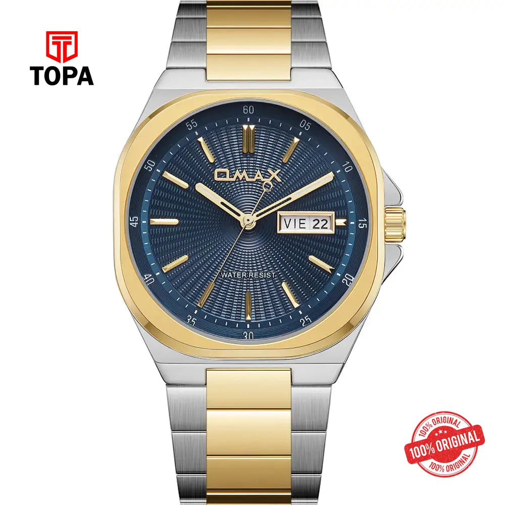Omax SQ-DT003TJII Metal Band Men Watch - Topa