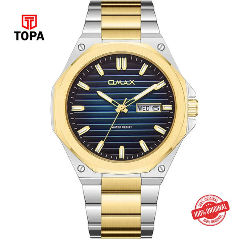 Omax SQ-DT009TJII3 Metal Band Men Watch - Topa