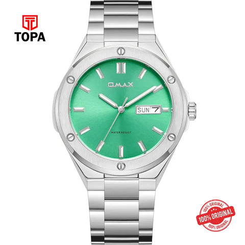 Omax SQ-DT011PT3I1 Metal Band Men Watch - Topa