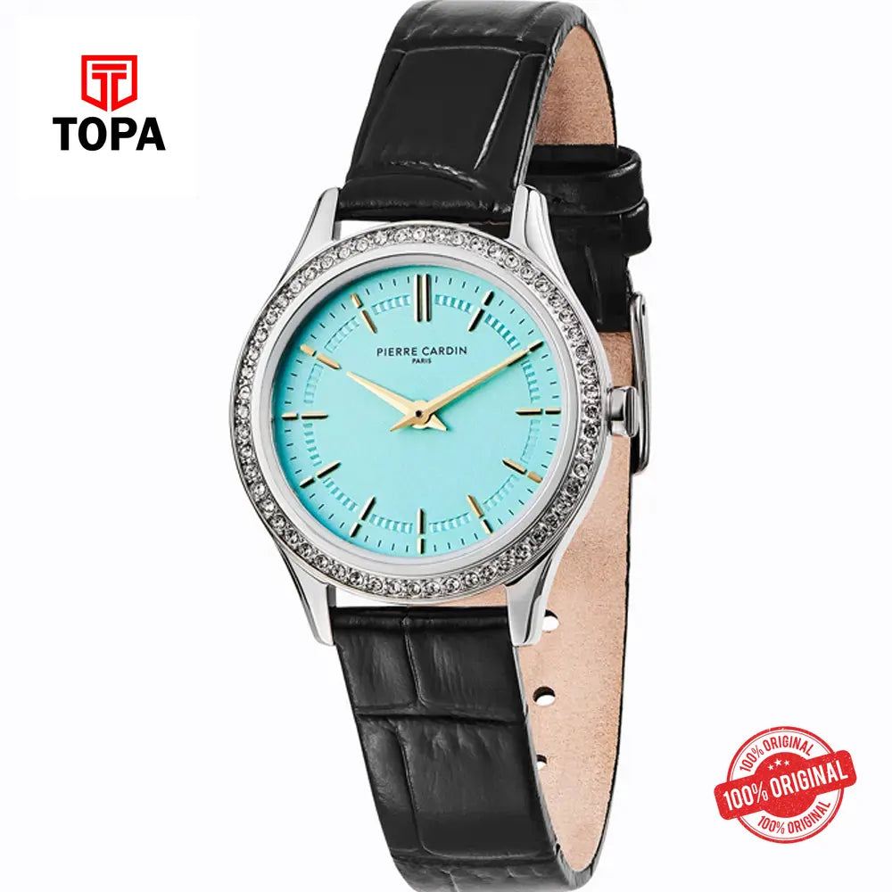 Pierre Cardin CF.0609.LB Leather Band Women Watch - Topa