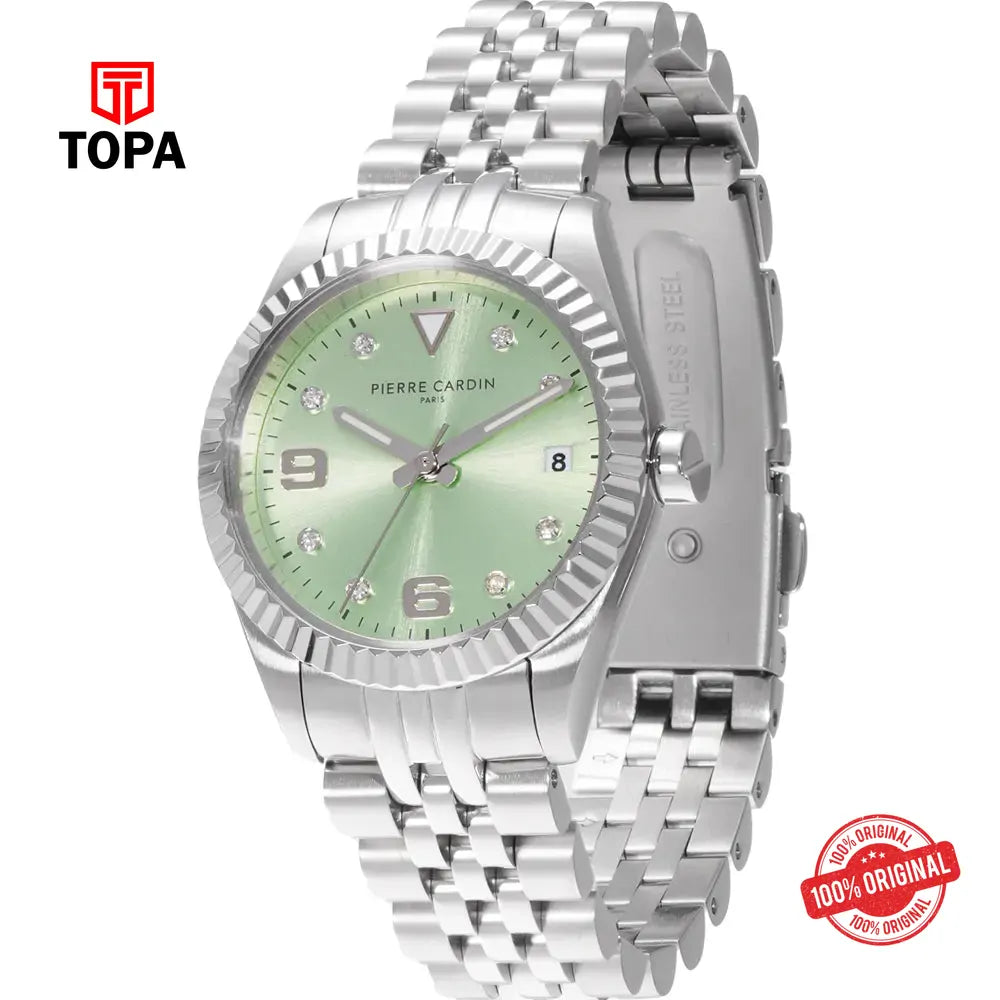 Pierre Cardin CF.1012.MS.3 Metal Band Women Watch - Topa