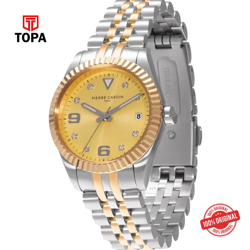 Pierre Cardin CF.1012.MU.6 Metal Band Women Watch - Topa