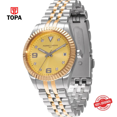 Pierre Cardin CF.1012.MU.6 Metal Band Women Watch - Topa