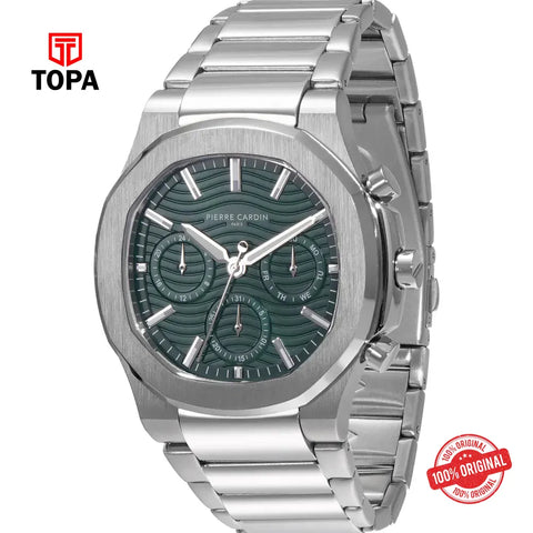 Pierre Cardin CF.1015.MS Metal Band Men Watch - Topa