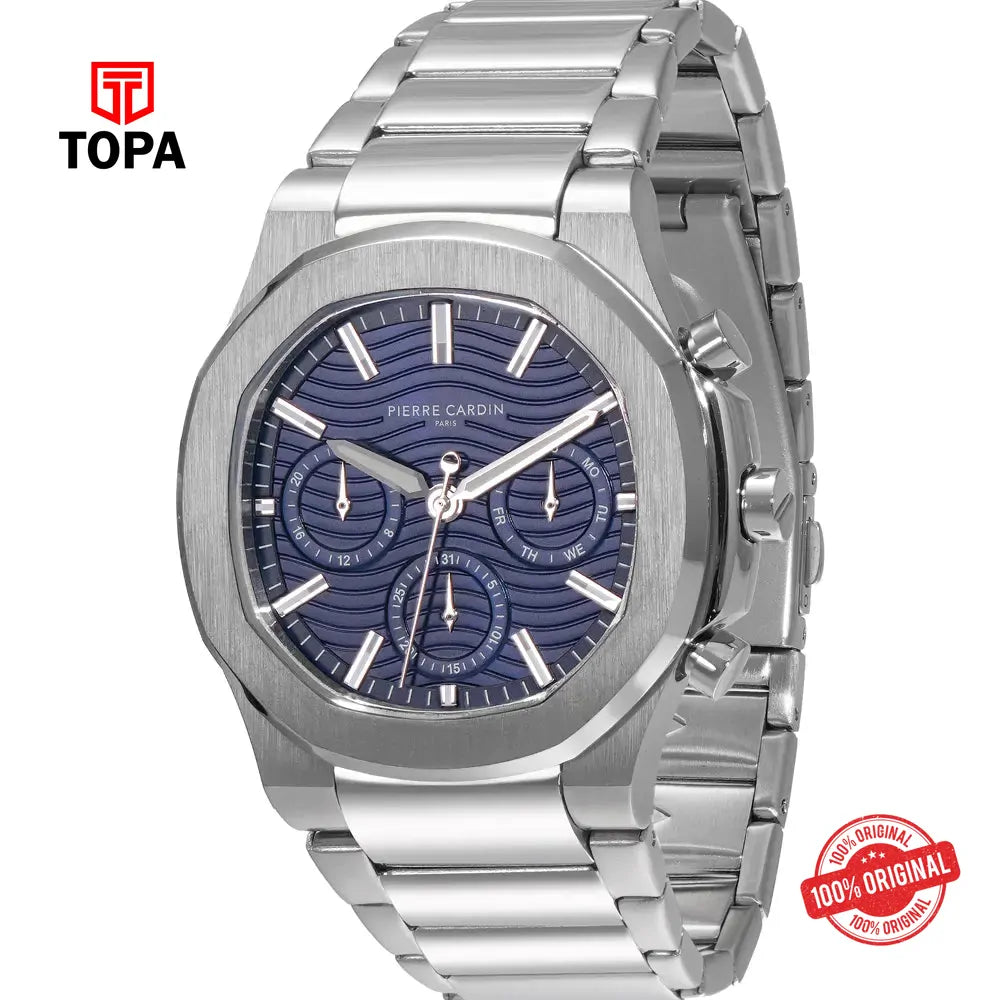 Pierre Cardin CF.1015.MS.1 Metal Band Men Watch - Topa