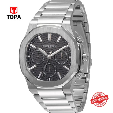 Pierre Cardin CF.1015.MS.2 Metal Band Men Watch - Topa