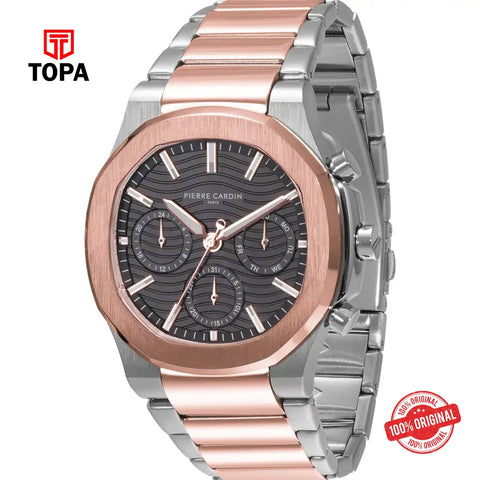 Pierre Cardin CF.1015.MU.2 Metal Band Men Watch - Topa