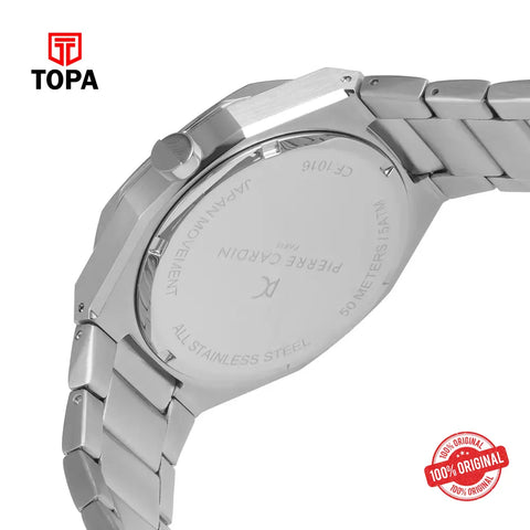 Pierre Cardin CF.1016.MS.1 Metal Band Men Watch - Topa