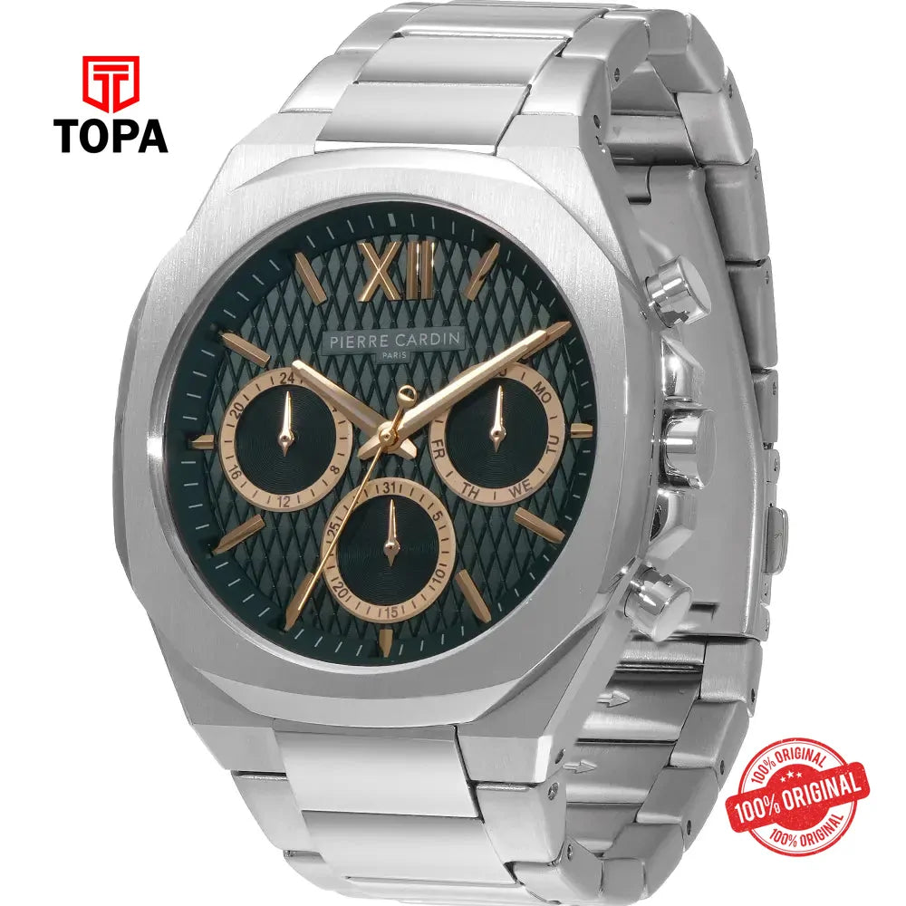 Pierre Cardin CF.1017.MS.2 Metal Band Men Watch - Topa