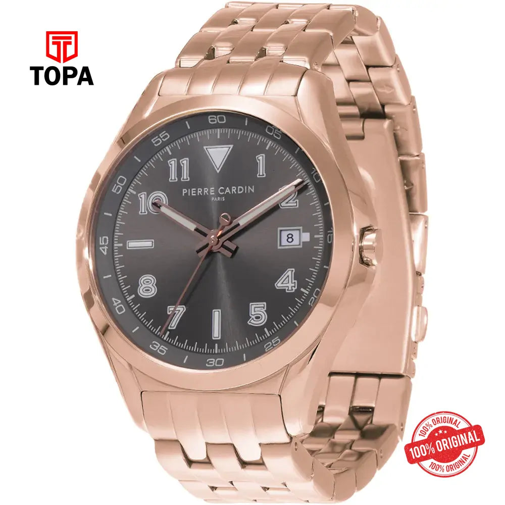 Pierre Cardin CF.1018.MR Metal Band Men Watch - Topa