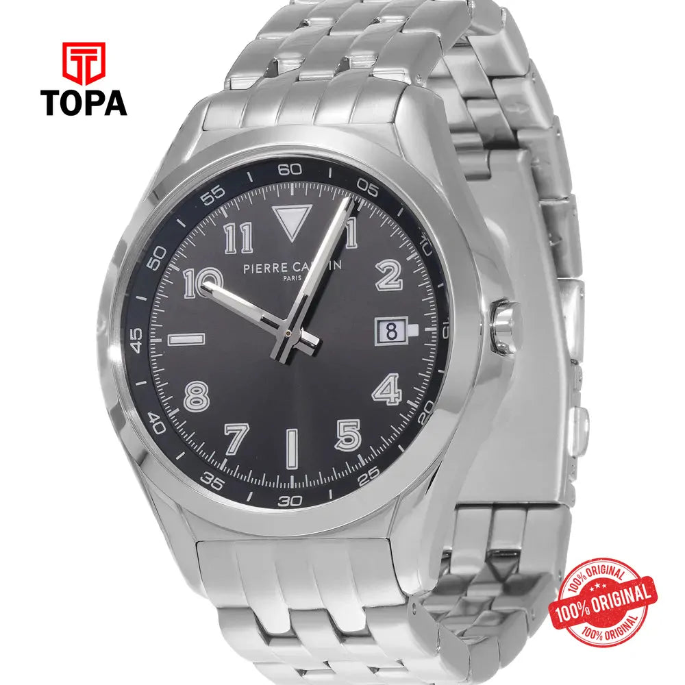 Pierre Cardin CF.1018.MS Metal Band Men Watch - Topa