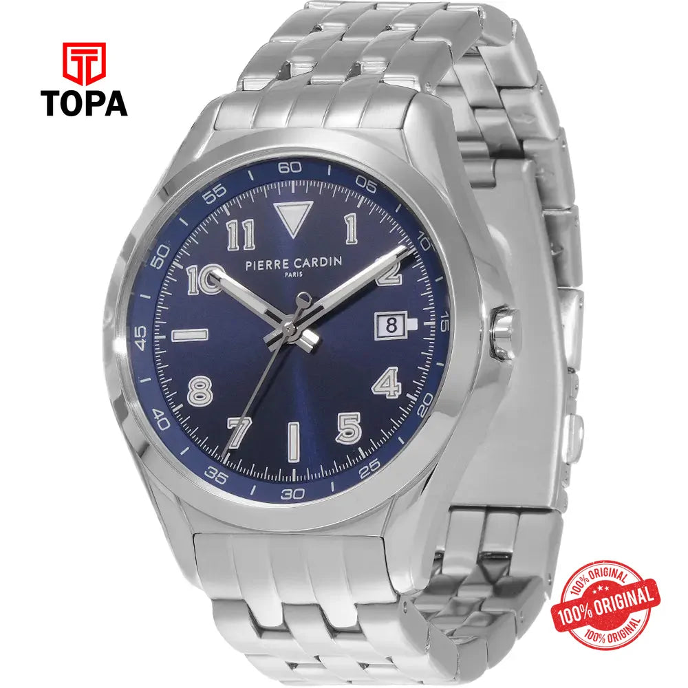 Pierre Cardin CF.1018.MS.1 Metal Band Men Watch - Topa