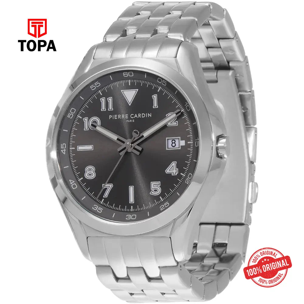 Pierre Cardin CF.1018.MS.3 Metal Band Men Watch - Topa