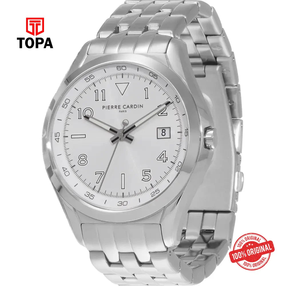 Pierre Cardin CF.1018.MS.4 Metal Band Men Watch - Topa