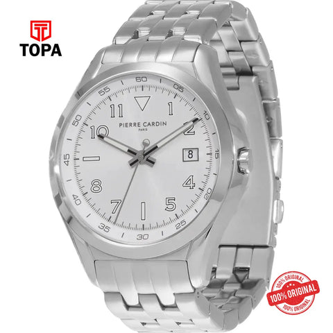 Pierre Cardin CF.1018.MS.4 Metal Band Men Watch - Topa