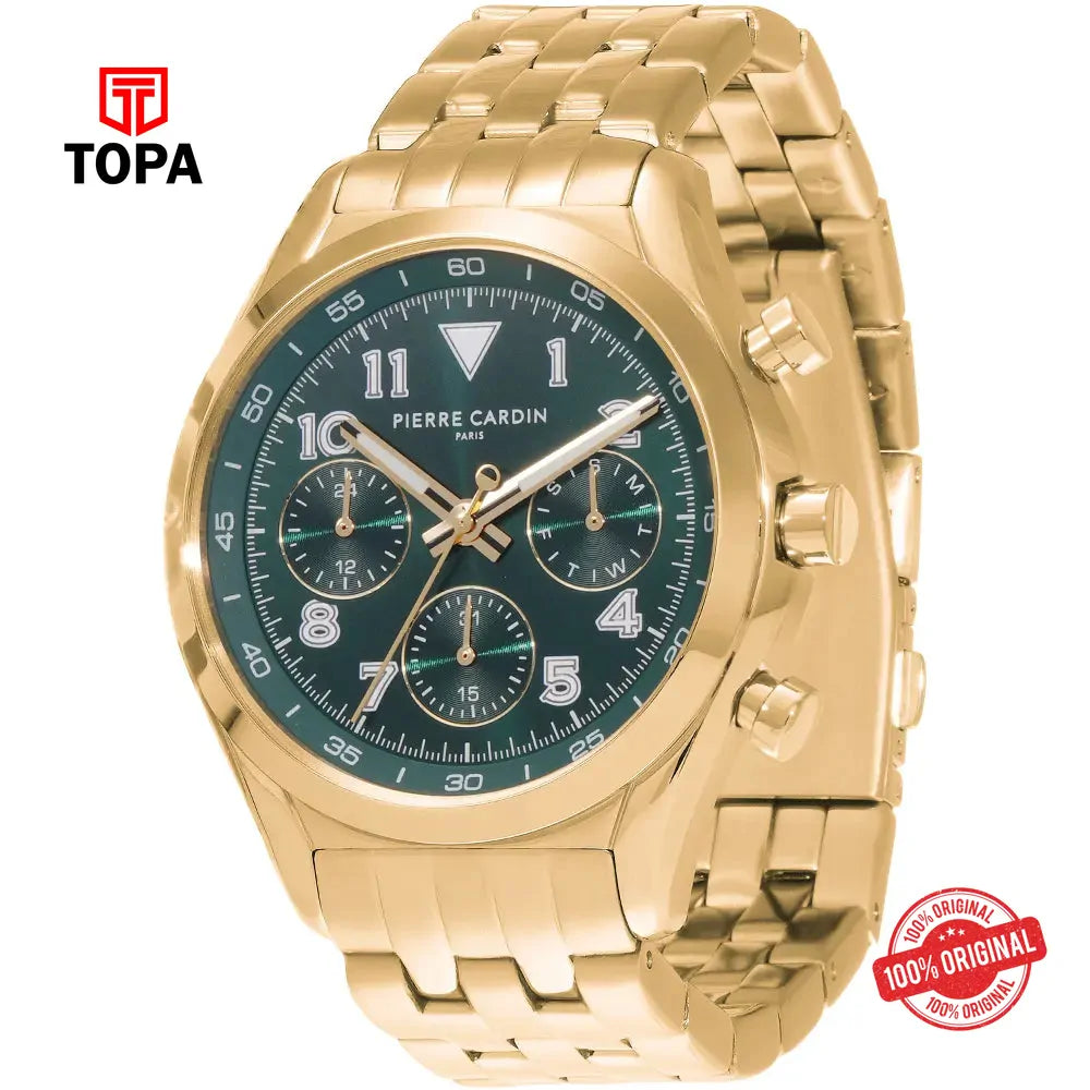 Pierre Cardin CF.1019.MG.2 Metal Band Men Watch - Topa