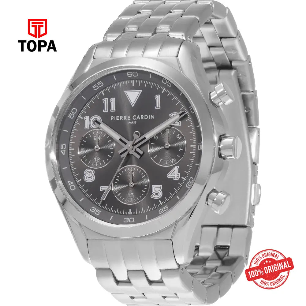 Pierre Cardin CF.1019.MS.3 Metal Band Men Watch - Topa