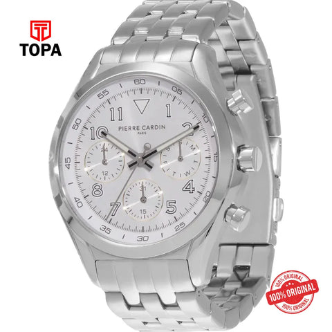 Pierre Cardin CF.1019.MS.4 Metal Band Men Watch - Topa