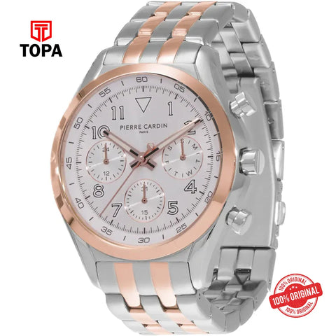 Pierre Cardin CF.1019.MU.2 Metal Band Men Watch - Topa