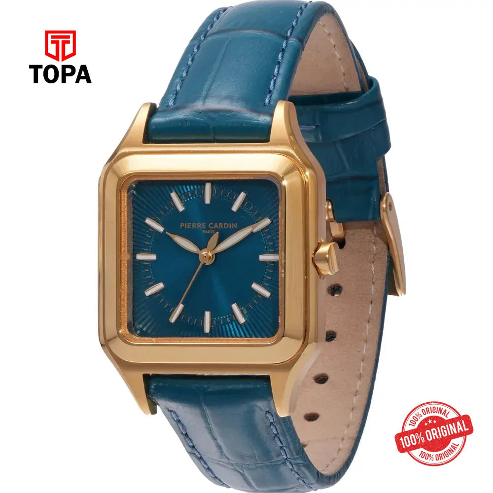 Pierre Cardin CF.1024.LD Leather Band Women Watch - Topa