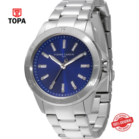 Pierre Cardin CF.1025.MS.4 Metal Band Men Watch - Topa