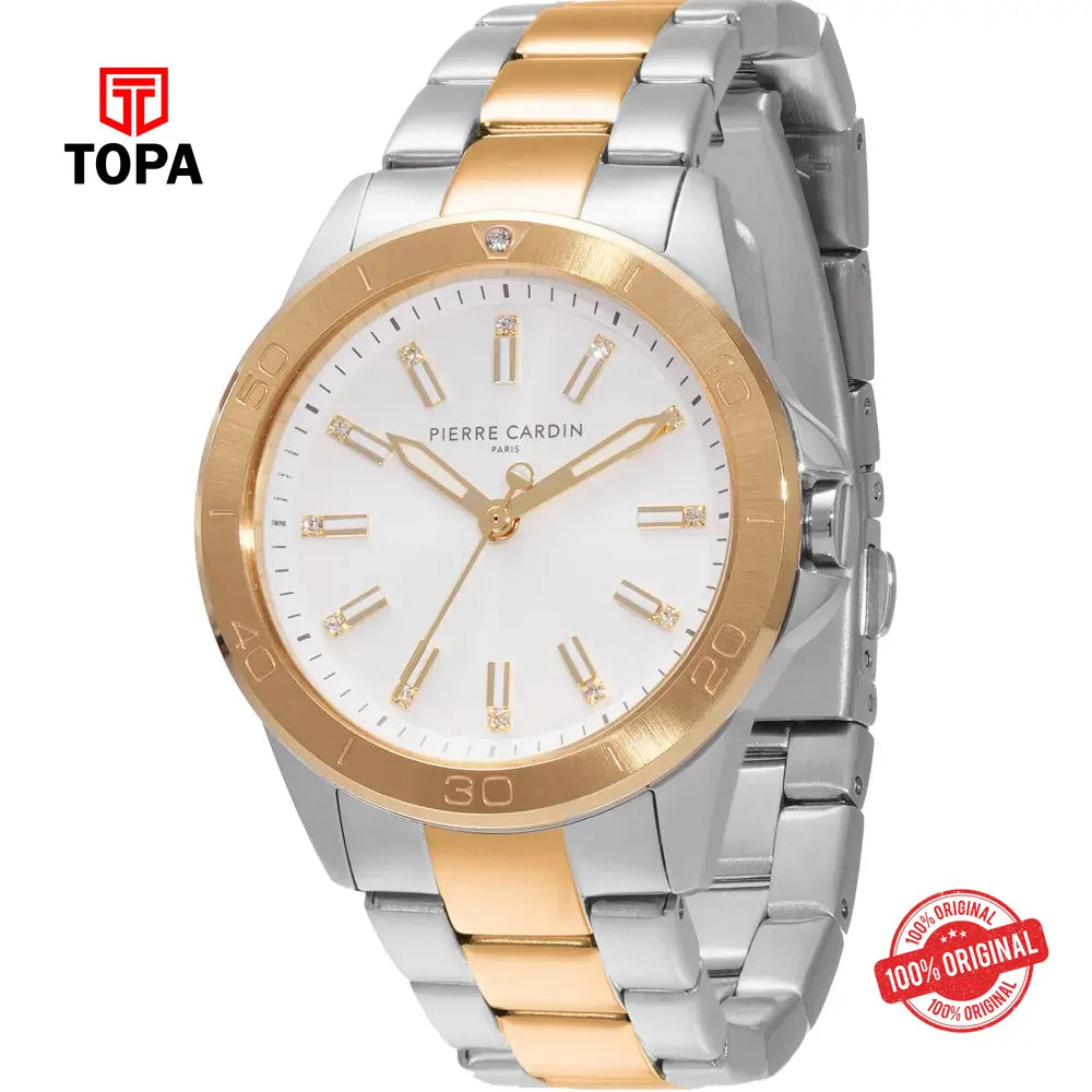 Pierre Cardin CF.1025.MU Metal Band Men Watch - Topa
