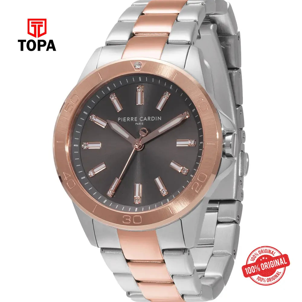 Pierre Cardin CF.1025.MU.4 Metal Band Men Watch - Topa