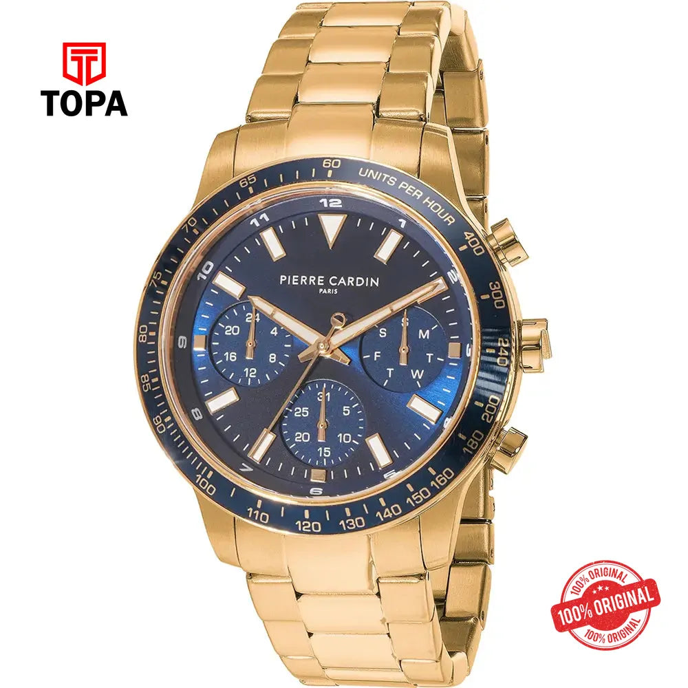 Pierre Cardin CF.1027.MG Metal Band Men Watch - Topa