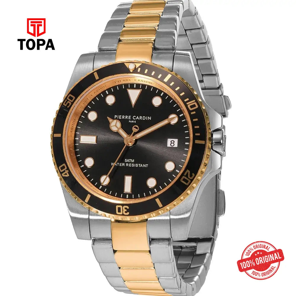 Pierre Cardin CF.1030.MU Metal Band Men Watch - Topa
