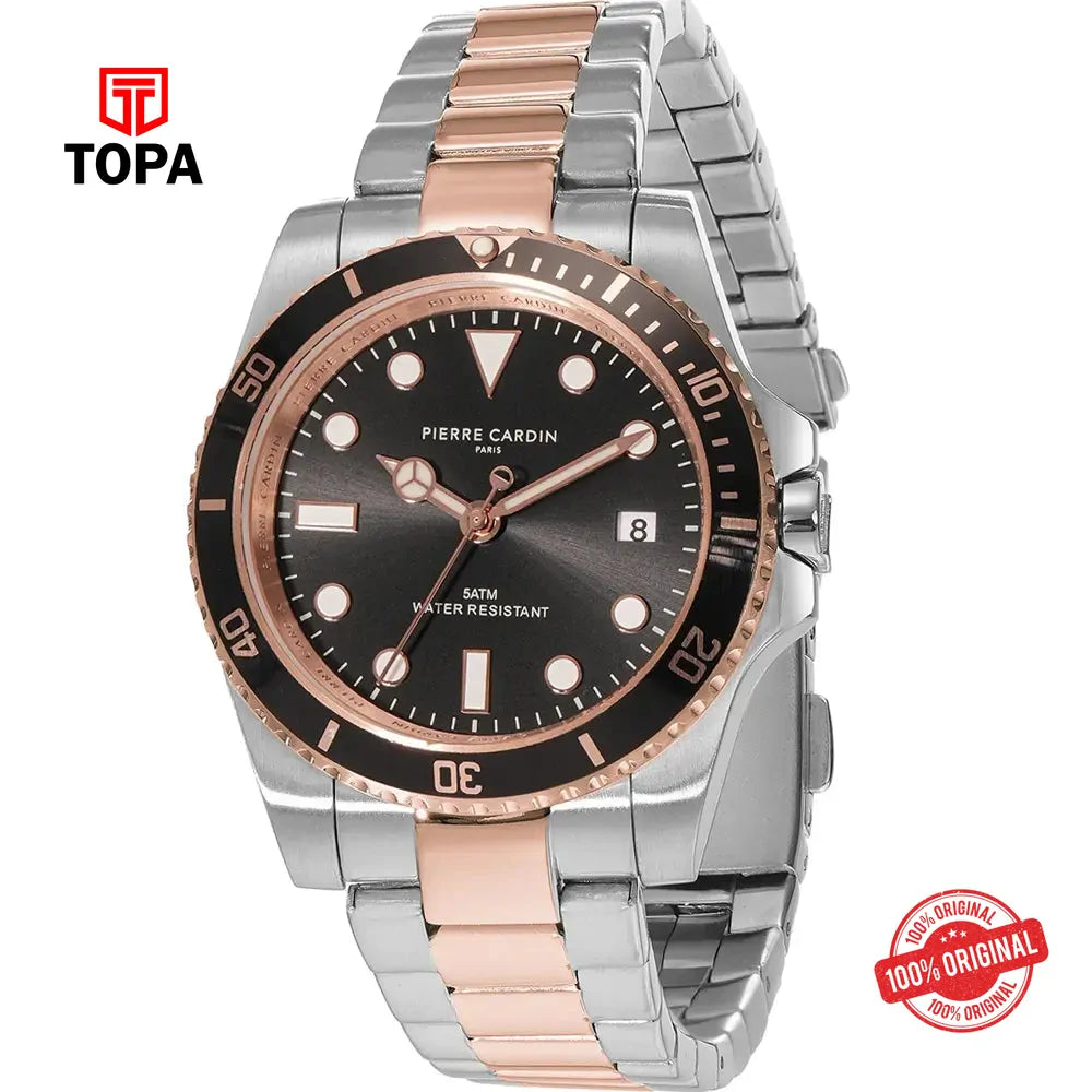 Pierre Cardin CF.1030.MU.1 Metal Band Men Watch - Topa