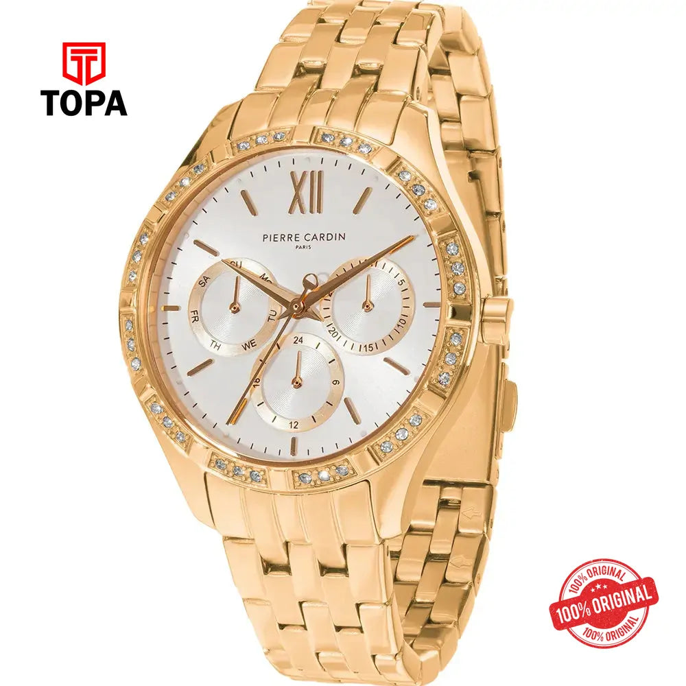 Pierre Cardin CF.1033.MG Metal Band Women Watch - Topa